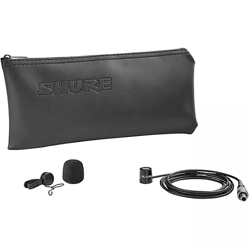 Shure WL183m Omnidirectional Condenser Lavalier With LEMO Termination White - musicians--Friend