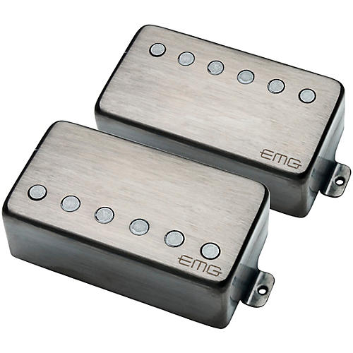 EMG 57/66 TW Dual Mode Pickup Set Black Metal - musicians--Friend