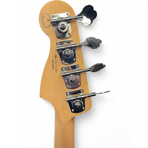 Used Fender PLAYER PRECISION BASS EBONY Black Electric Bass Guitar Black - musicians--Friend