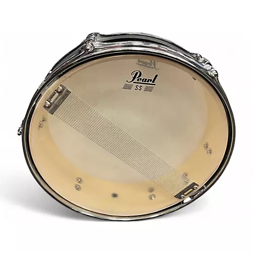 Used Pearl 3.5X13 Steel Piccolo Black Drum Black 71 - musicians--Friend