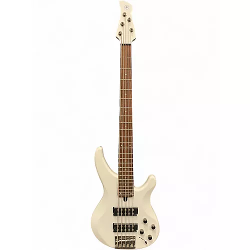 Used 2018 Yamaha TRBX305 Arctic White Electric Bass Guitar Arctic White - musicians--Friend