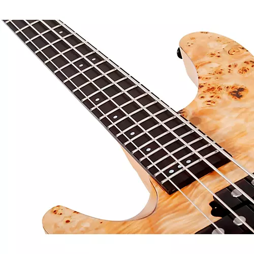 Schecter Guitar Research Reaper-4 Left-Handed Electric Bass Natural Satin - musicians--Friend