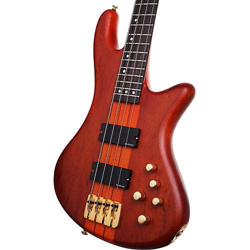 Schecter Guitar Research Stiletto Studio-4 Bass Satin Honey - musicians--Friend