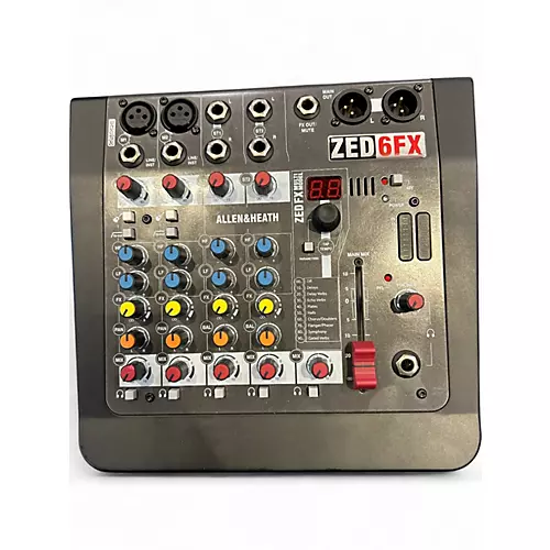 Used Allen & Heath zed6fx Unpowered Mixer - musicians--Friend