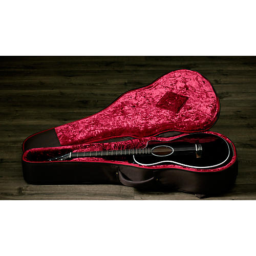 Taylor 212ce-N Plus Limited-Edition Grand Concert Nylon-String Acoustic-Electric Guitar Black - musicians--Friend