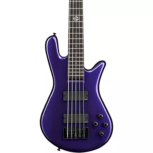 Spector NS Ethos HP 5 Five-String Electric Bass Gunmetal Gloss - musicians--Friend