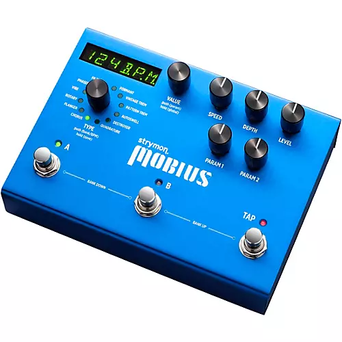Strymon Mobius Multi-Modulation Effects Pedal Blue - musicians--Friend
