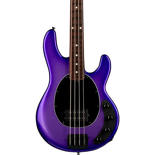 Ernie Ball Music Man StingRay Special H Electric Bass Guitar Black and Chrome - musicians--Friend