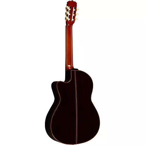 Alvarez Yairi CYM75ce Cutaway Nylon-String Classical Acoustic-Electric Guitar Natural - musicians--Friend
