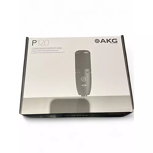 Used AKG P120 Project Studio Condenser Microphone - musicians--Friend