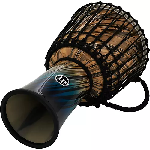 LP Performer Rope Tuned Djembe 10 in. Blue Fade - musicians--Friend