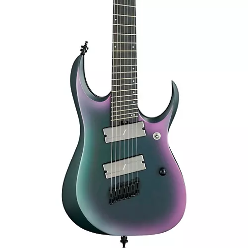 Ibanez RGD71ALMS Axion Label Multi-Scale 7-String Electric Guitar Black Aurora Burst - musicians--Friend