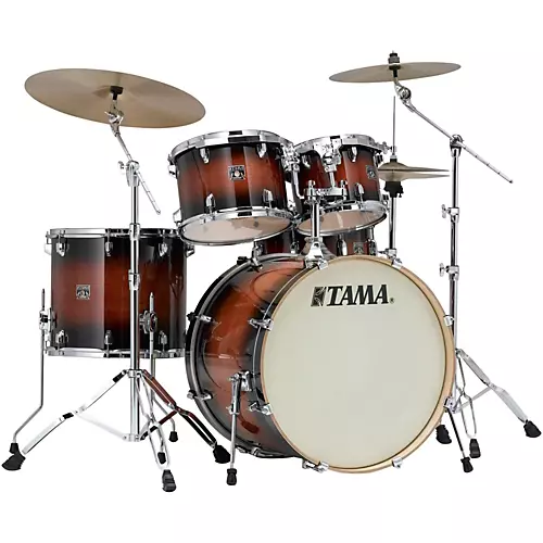Open-Box TAMA Superstar Classic Custom 5-Piece Shell Pack Condition 1 - Mint Mahogany Burst - musicians--Friend