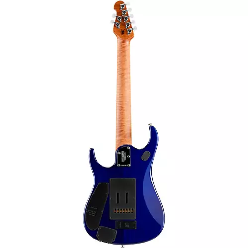Ernie Ball Music Man JP15 Roasted Quilt Maple Top 7-String Electric Guitar Cerulean Paradise - musicians--Friend