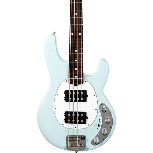 Ernie Ball Music Man StingRay Special HH Electric Bass Guitar Black and Chrome - musicians--Friend