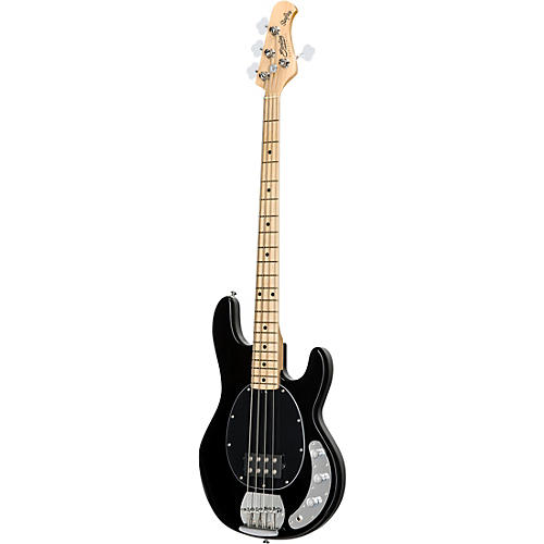 Sterling by Music Man S.U.B. StingRay RAY4 Maple Fingerboard Electric Bass Guitar Chopper Blue White Pickguard - musicians--Friend
