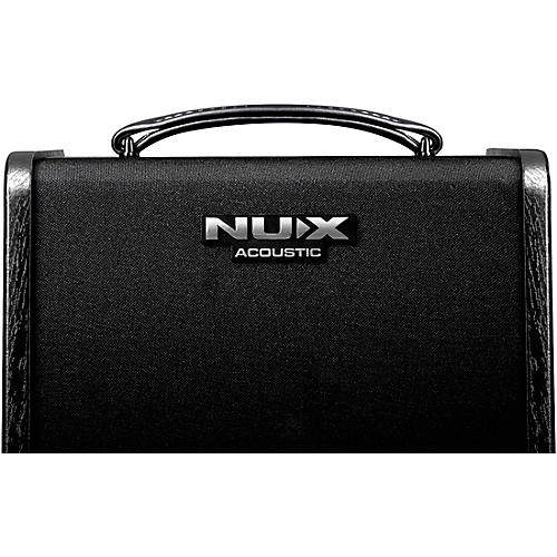 NUX Stageman II AC-60 60W Acoustic Guitar Amp With Drum Loop and Bluetooth Black - musicians--Friend