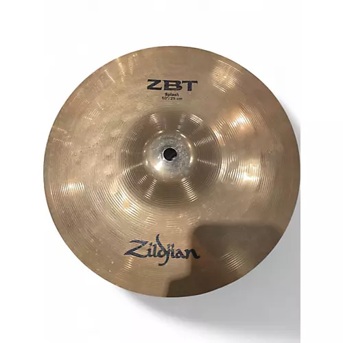 Used Zildjian 10in ZBT Splash Cymbal 28 - musicians--Friend