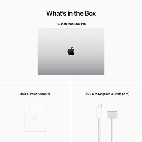 Apple 16-inch MacBook Pro: Apple M2 Max Chip With 12-Core CPU and 38-Core GPU, 1TB SSD - Silver - musicians--Friend