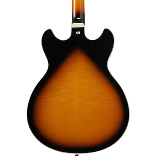 Ibanez AS113 Artstar Semi-Hollow Electric Guitar Brown Sunburst - musicians--Friend