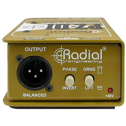 Radial Engineering PZ-DI Acoustic/Orchestral Instrument Active Direct Box - musicians--Friend