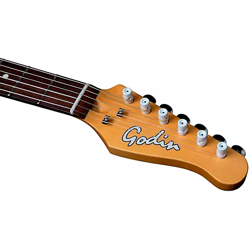 Godin G-Tour EQ Cedar-Maple Nylon Acoustic-Electric Guitar Arctik Blue - musicians--Friend