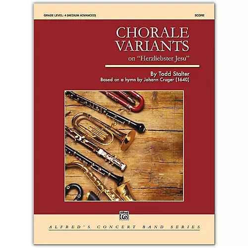 Alfred Chorale Variants Conductor Score 4 (Medium Difficult) - musicians--Friend