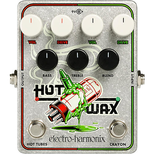 Electro-Harmonix Hot Wax Multi-Overdrive Effects Pedal - musicians--Friend