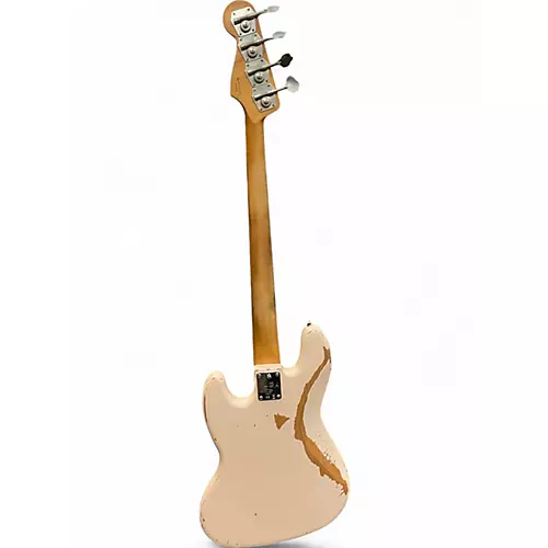 Used Fender Flea Signature Jazz Bass Shell Pink Electric Bass Guitar Shell Pink - musicians--Friend