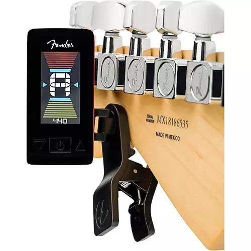 Fender Original Tuner Clip-On Instrument Tuner Daphne Blue - musicians--Friend