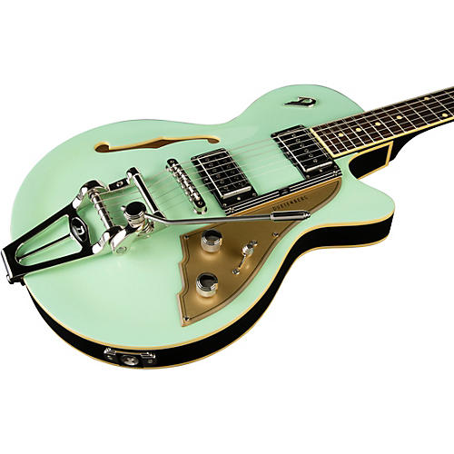 Duesenberg Starplayer TV Semi-Hollow Electric Guitar Surf Green - musicians--Friend
