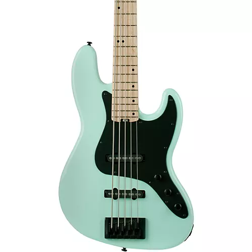 Schecter Guitar Research J-5 Maple Fingerboard 5-String Bass Sea Foam Green - musicians--Friend