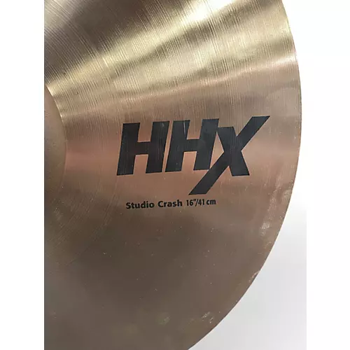 Used SABIAN 16in HHX Studio Crash Cymbal 36 - musicians--Friend