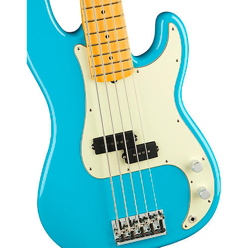 Fender American Professional II Precision Bass V Maple Fingerboard Miami Blue - musicians--Friend