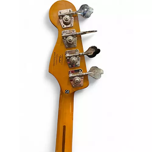 Used Squier Classic Vibe 70s Jazz Bass 5 String Natural Electric Bass Guitar Natural - musicians--Friend