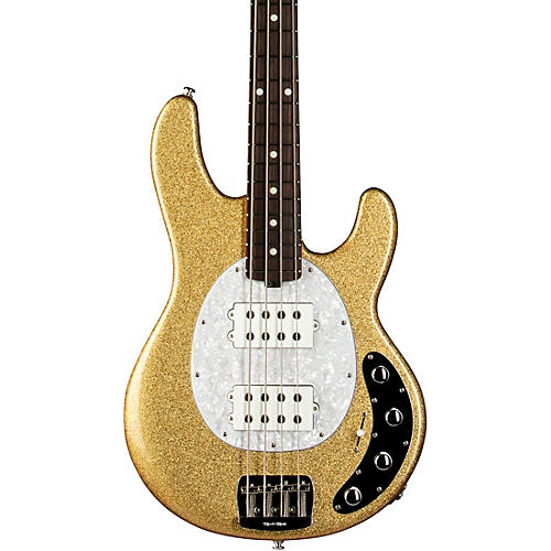 Ernie Ball Music Man StingRay Special HH Electric Bass Guitar Black and Chrome - musicians--Friend