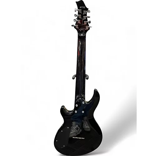 Used ESP LTD JR208 Black Solid Body Electric Guitar Black - musicians--Friend