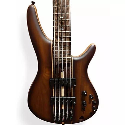 Used Ibanez SRSC805 NATURAL FLAT Electric Bass Guitar NATURAL FLAT - musicians--Friend