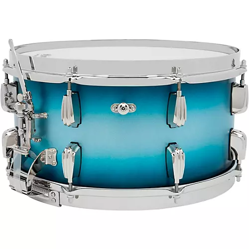 Slingerland Limited-Edition Radio King Specialty Lacquer Maple Snare Drum 14 x 7 in. Blue & Silver Lacquer - musicians--Friend