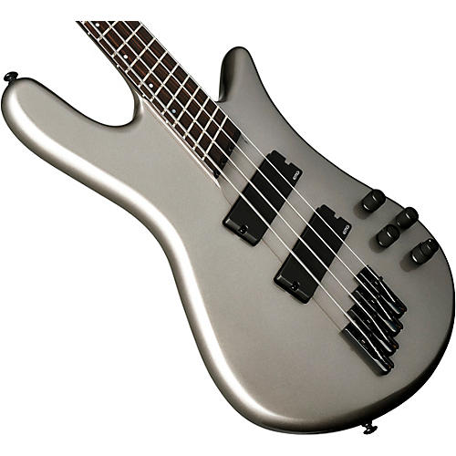 Spector NS Dimension HP 4 Four-String Multi-scale Electric Bass White Sparkle Gloss - musicians--Friend