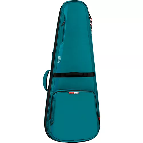 Gator ICON Series Gig Bag for 335 Style Electric Guitars Green - musicians--Friend