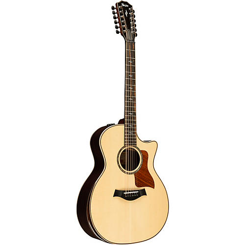 Taylor 854ce 12-String Grand Auditorium Acoustic-Electric Guitar Natural - musicians--Friend