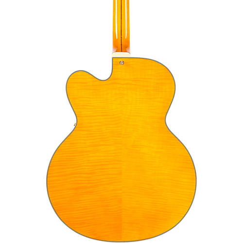 D'Angelico Excel EXL-1 Hollowbody Electric Guitar Amber - musicians--Friend