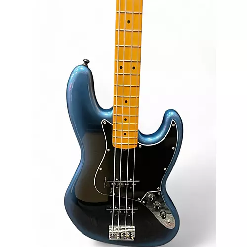 Used 2024 Fender American Professional II Jazz Bass dark night Electric Bass Guitar dark night - musicians--Friend