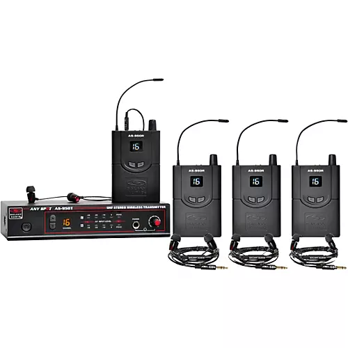 Galaxy Audio AS-950-4 Band Pack Wireless In-Ear Monitor System Band P2 - musicians--Friend