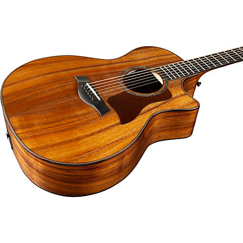 Taylor 724ce Grand Auditorium Acoustic-Electric Guitar Natural - musicians--Friend