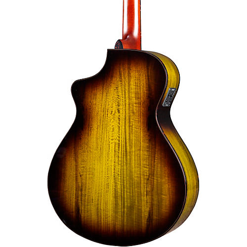 Breedlove Pursuit Exotic S CE Concert Acoustic-Electric Guitar Blackberry - musicians--Friend