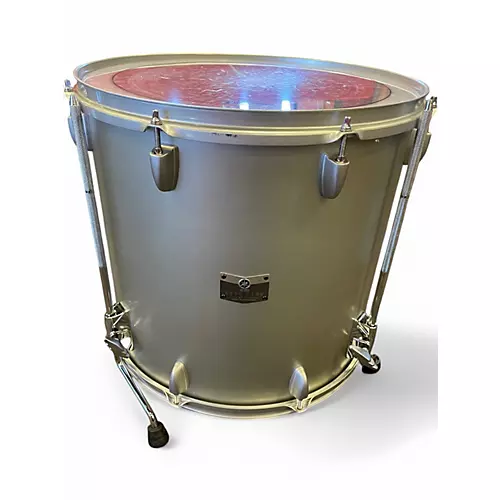 Used Yamaha 4 Piece Rock Tour Silver Drum Kit Silver - musicians--Friend