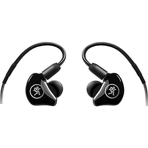 Mackie MP-220 Dual Dynamic Driver Professional In-Ear Monitors Black - musicians--Friend
