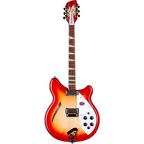 Rickenbacker 360 12-String Electric Guitar Jetglo - musicians--Friend